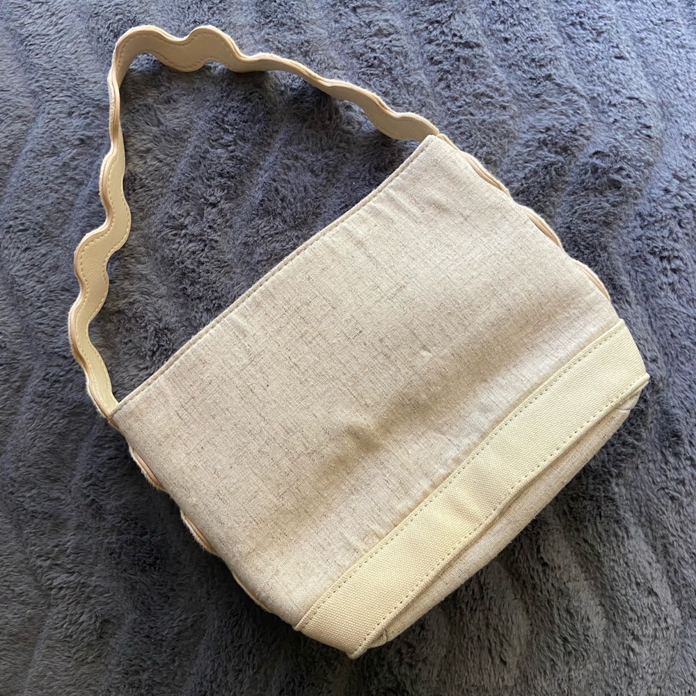 NWOT Canvas Drawstring Purse